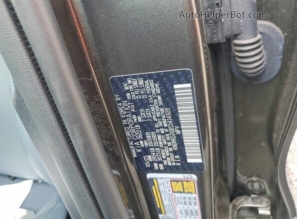 KNDRKDJG8S5414928 2025 KIA SORENTO Серый Вид подкапотного пространства