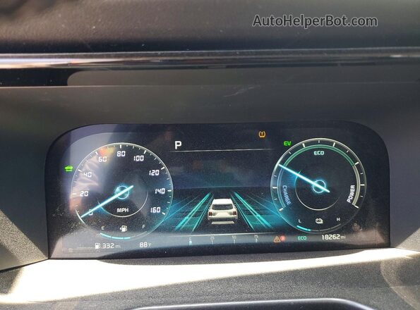 KNDRKDLG1R5247125 2024 KIA SORENTO Серебряный Вид щитка приборов
