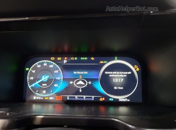 KNDRKDLG2P5152411 2023 KIA SORENTO White Вид щитка приладів