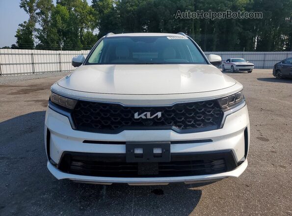 KNDRKDLG3P5158427 2023 KIA SORENTO Белый Вид спереди