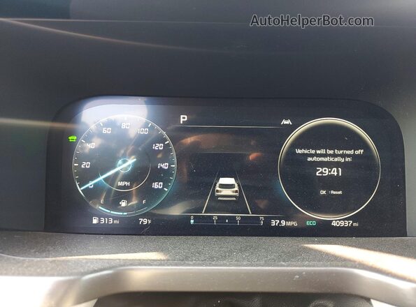 KNDRKDLG3P5158427 2023 KIA SORENTO Белый Вид щитка приборов