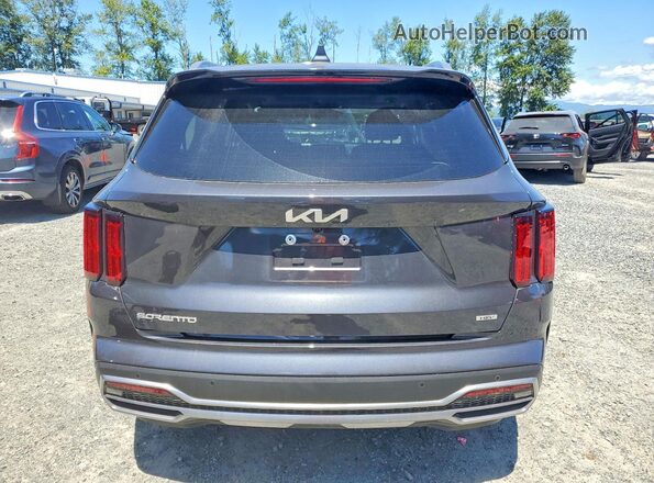 KNDRKDLG5R5235253 2024 KIA SORENTO Угольный Вид сзади