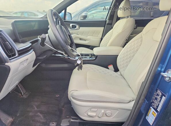 KNDRMDJH4S5378948 2025 KIA SORENTO Blue წინა სალონის ხედი