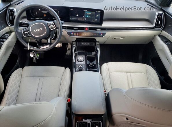 KNDRMDJH4S5378948 2025 KIA SORENTO Blue წინა პანელის ხედი