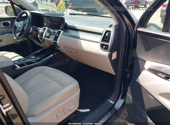 KNDRMDLG7P5131435 2023 KIA SORENTO HYBRID Black Սալոնի դիմացի տեսք