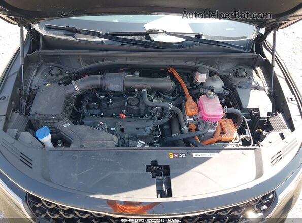 KNDRMDLG7P5131435 2023 KIA SORENTO HYBRID Black Հետևի տեսք