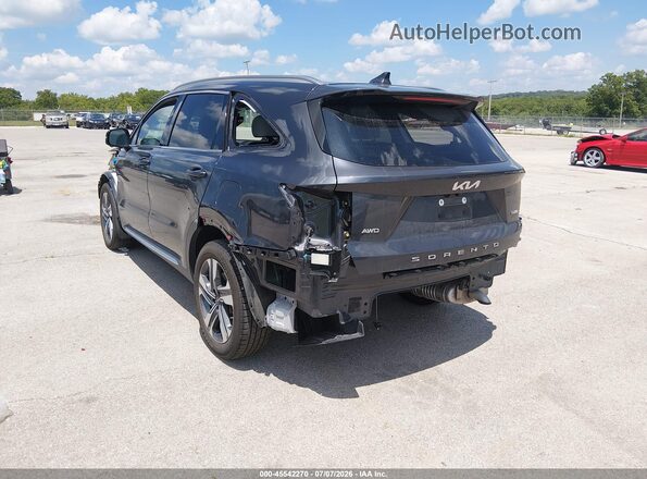 KNDRMDLH3N5105677 2022 KIA SORENTO PLUG-IN HYBRID Серый Задняя левая четверть