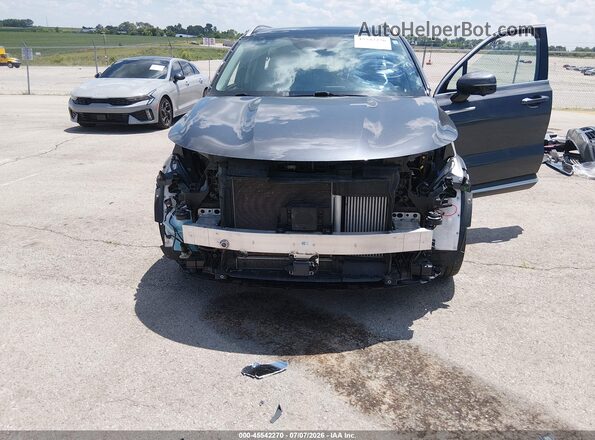 KNDRMDLH3N5105677 2022 KIA SORENTO PLUG-IN HYBRID Серый Вид спереди