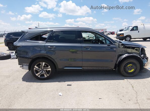 KNDRMDLH3N5105677 2022 KIA SORENTO PLUG-IN HYBRID Серый Панорамный вид салона 360°