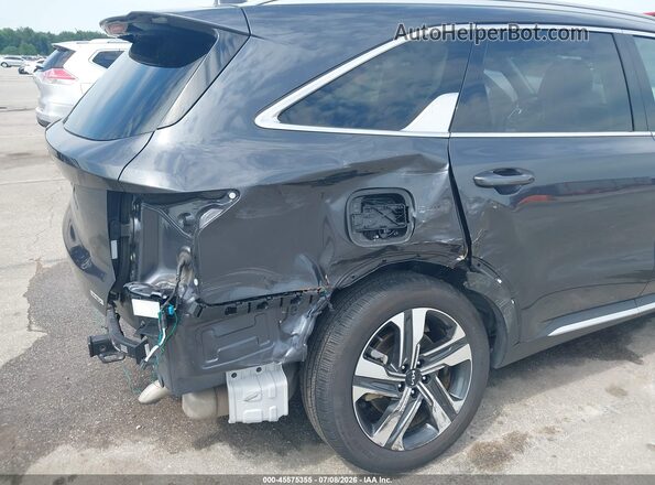 KNDRMDLH3P5222338 2023 KIA SORENTO PLUG-IN HYBRID Gray წინა ხედი