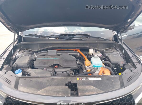 KNDRMDLH3P5222338 2023 KIA SORENTO PLUG-IN HYBRID Gray უკანა ხედი