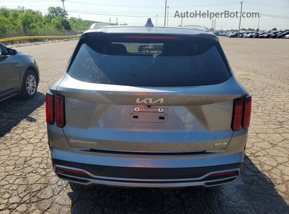 KNDRMDLH8P5186727 2023 KIA SORENTO Silver Rear view