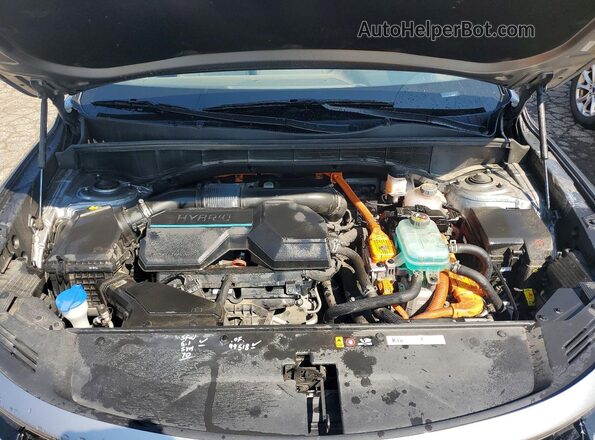 KNDRMDLH8P5186727 2023 KIA SORENTO Silver Engine compartment view