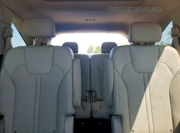 KNDRMDLH8P5186727 2023 KIA SORENTO Silver Rear seats view
