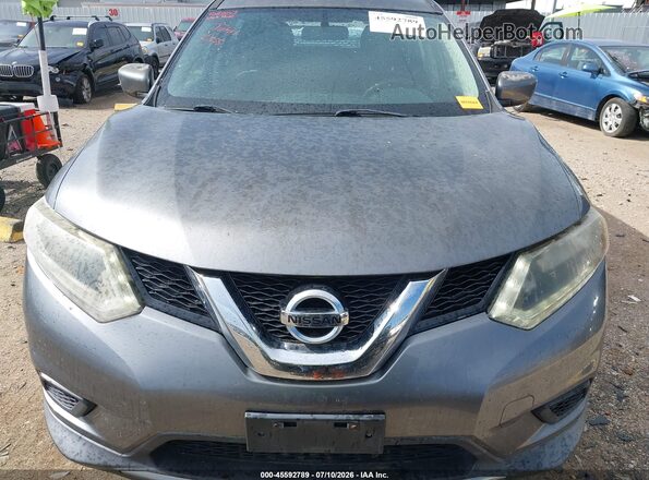 KNMAT2MT0GP612017 2016 NISSAN ROGUE Silver ხელსაწყოთა პანელის ხედი