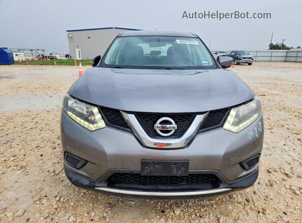 KNMAT2MT0GP623664 2016 NISSAN ROGUE Серый Вид спереди