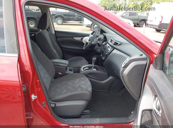 KNMAT2MT0GP651013 2016 NISSAN ROGUE Red Vista interior delantera