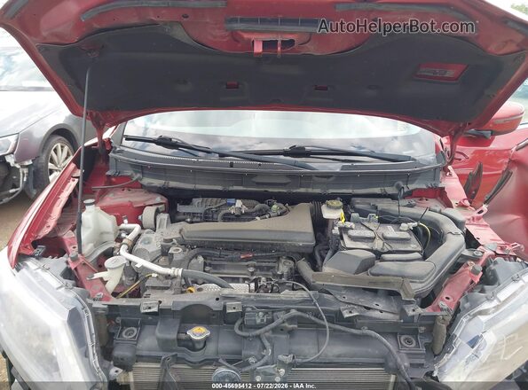 KNMAT2MT0GP651013 2016 NISSAN ROGUE Red Vista trasera