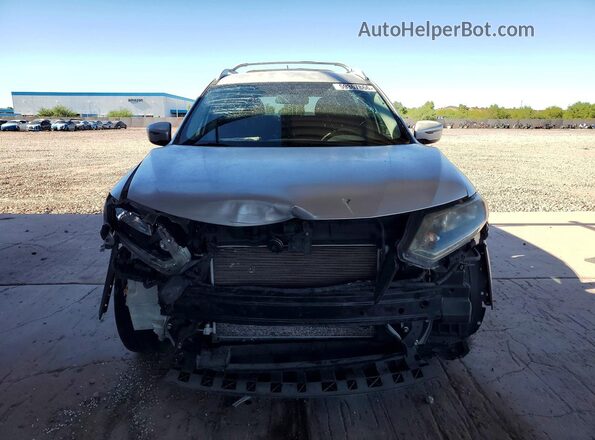 KNMAT2MT0GP672718 2016 NISSAN ROGUE Silver Vista frontal