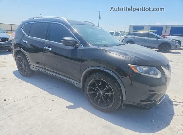 KNMAT2MT0GP691575 2016 NISSAN ROGUE Black Առջևի աջ