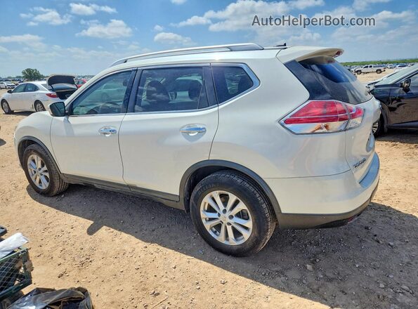 KNMAT2MT0GP718502 2016 NISSAN ROGUE White Trasero izquierdo