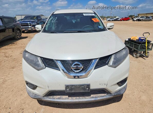 KNMAT2MT0GP718502 2016 NISSAN ROGUE White Vista frontal