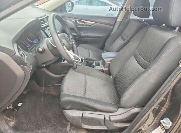 KNMAT2MT0HP501968 2017 NISSAN ROGUE Charcoal Սալոնի դիմացի տեսք