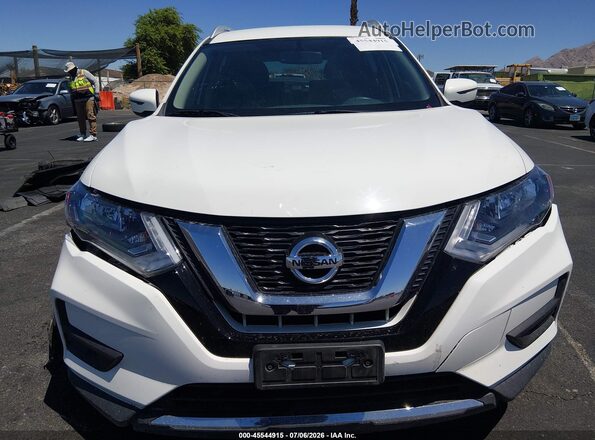 KNMAT2MT0HP511982 2017 NISSAN ROGUE White Widok zestawu wskaźników