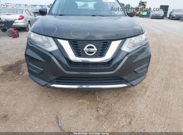 KNMAT2MT0HP515806 2017 NISSAN ROGUE Black Вид задньої частини салону