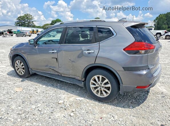 KNMAT2MT0HP526563 2017 NISSAN ROGUE Серый Задняя левая четверть