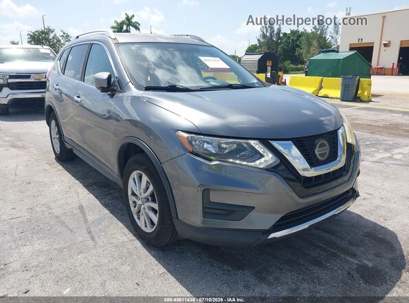 KNMAT2MT0JP503080 2018 NISSAN ROGUE Gray Դիմացի տեսք