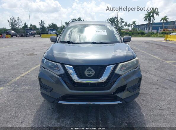 KNMAT2MT0JP503080 2018 NISSAN ROGUE Gray Սարքավորումների վահանակի տեսք