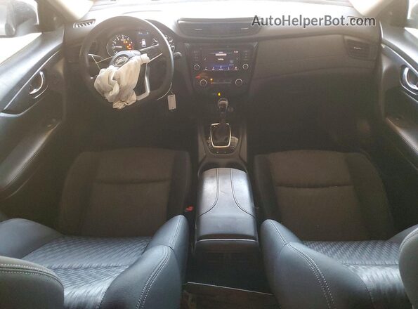 KNMAT2MT0JP528271 2018 NISSAN ROGUE Gray Widok deski rozdzielczej