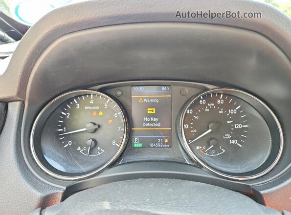 KNMAT2MT0KP502013 2019 NISSAN ROGUE Серый Вид щитка приборов