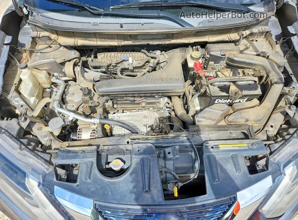 KNMAT2MT0KP502013 2019 NISSAN ROGUE Серый Вид задней части салона