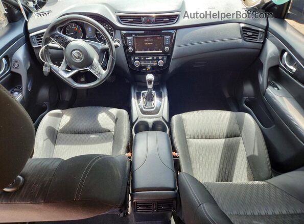 KNMAT2MT0KP502013 2019 NISSAN ROGUE Серый Вид панели приборов