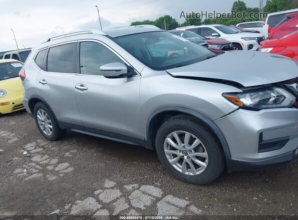 KNMAT2MT0LP527737 2020 NISSAN ROGUE Silver Widok wnętrza z tyłu