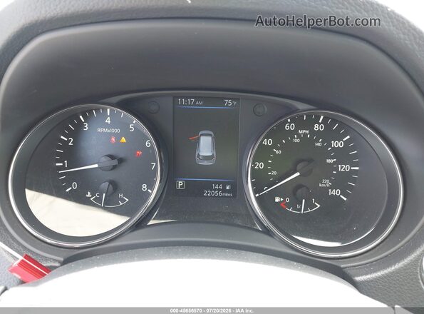 KNMAT2MT0LP531481 2020 NISSAN ROGUE Silver Widok tylnych siedzeń