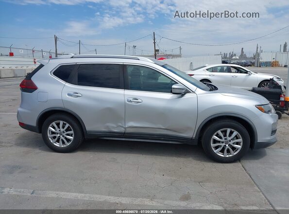 KNMAT2MT0LP531481 2020 NISSAN ROGUE Silver Widok wnętrza z tyłu