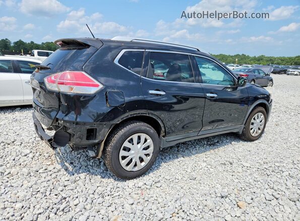 KNMAT2MT1GP602726 2016 NISSAN ROGUE Black Հետևի աջ