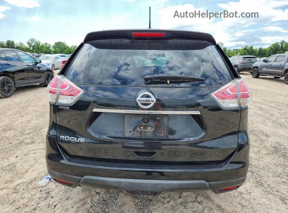 KNMAT2MT1GP608980 2016 NISSAN ROGUE Черный Вид сзади