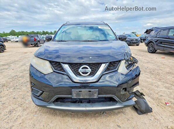 KNMAT2MT1GP608980 2016 NISSAN ROGUE Черный Вид спереди