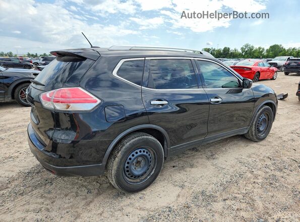 KNMAT2MT1GP608980 2016 NISSAN ROGUE Черный Задняя правая четверть