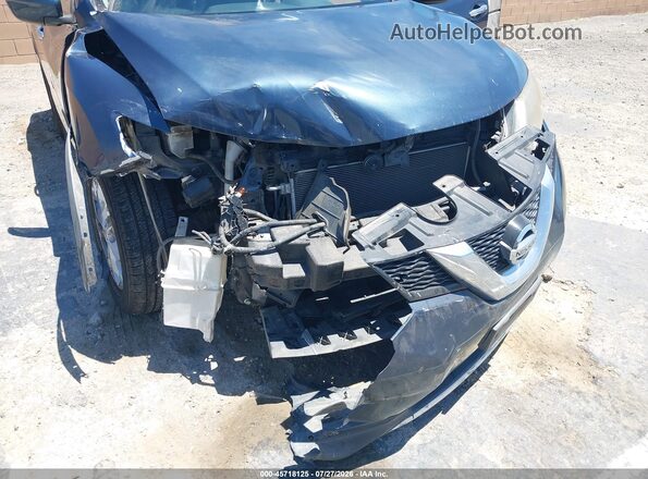 KNMAT2MT1GP624726 2016 NISSAN ROGUE Blue Front view