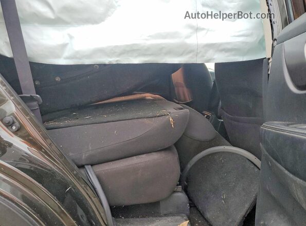 KNMAT2MT1GP635872 2016 NISSAN ROGUE Black უკანა სალონის ხედი