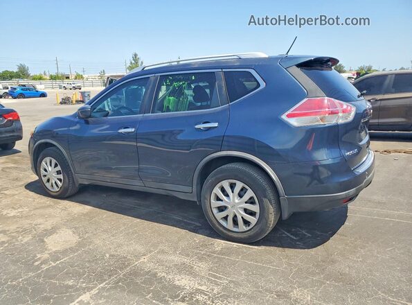 KNMAT2MT1GP656222 2016 NISSAN ROGUE Gray Tył lewy