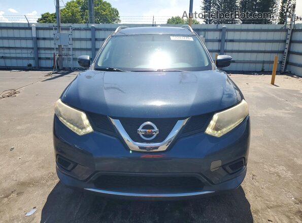 KNMAT2MT1GP656222 2016 NISSAN ROGUE Gray Widok z przodu