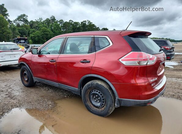 KNMAT2MT1GP664823 2016 NISSAN ROGUE Red Tył lewy