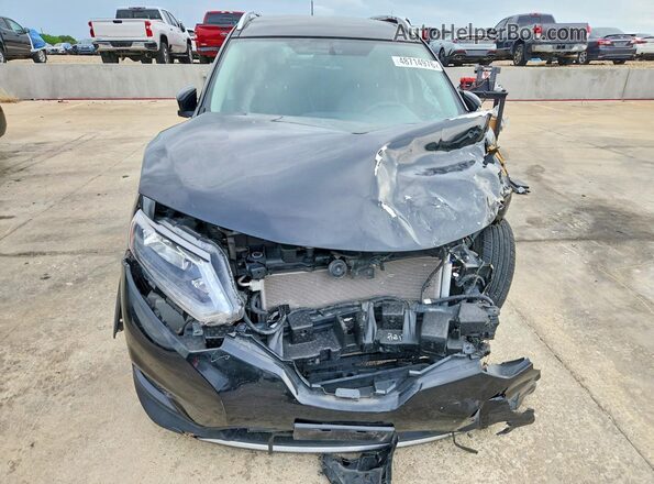 KNMAT2MT1GP669312 2016 NISSAN ROGUE Black Front view
