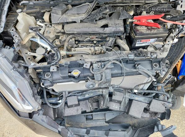 KNMAT2MT1GP669312 2016 NISSAN ROGUE Black Engine compartment view
